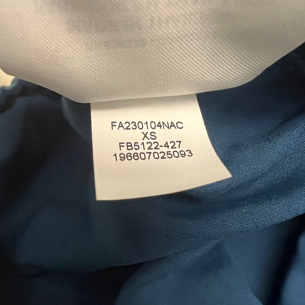 Jordan Nike Sportswear Women Mid-Rise Pants Blue wide Leg Size XS - Picture 8 of 12